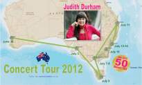 Judith Durham koncert körútja